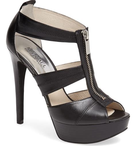 michael kors berkley sandals silver|Michael Kors mackenzie platform sandals.